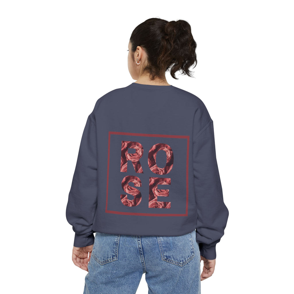 Rose Graphic Unisex Sweatshirt.