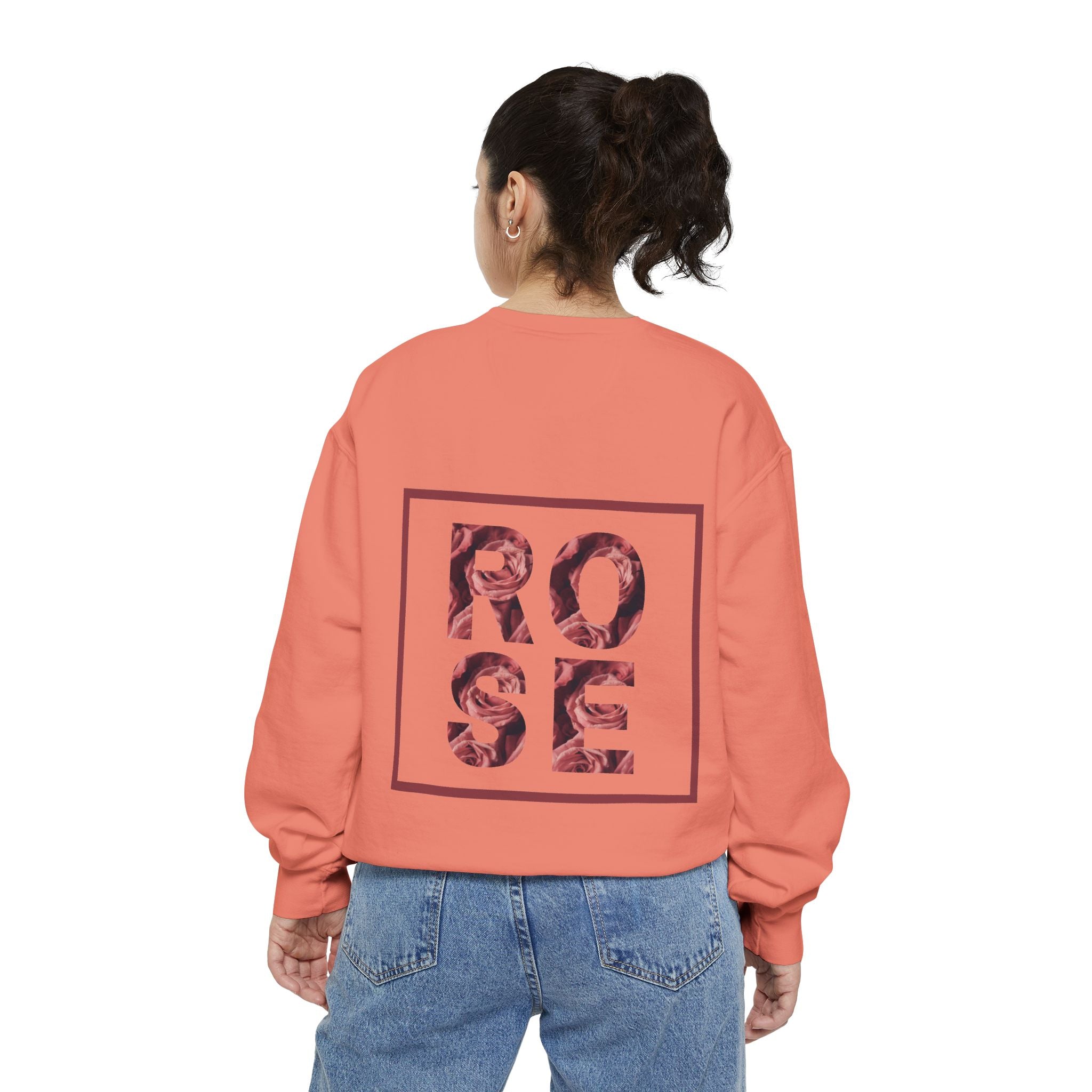 Rose Graphic Unisex Sweatshirt.