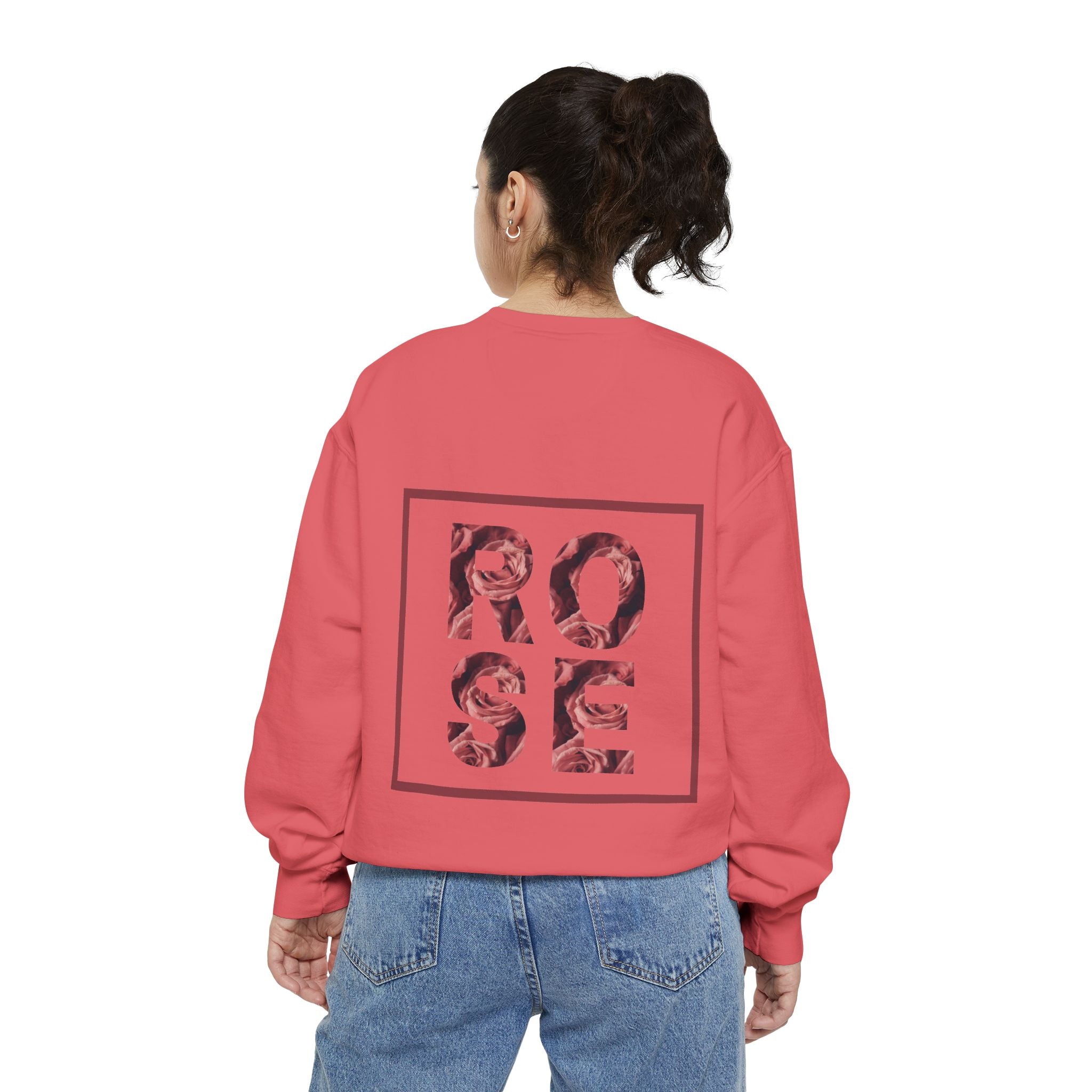 Rose Graphic Unisex Sweatshirt.