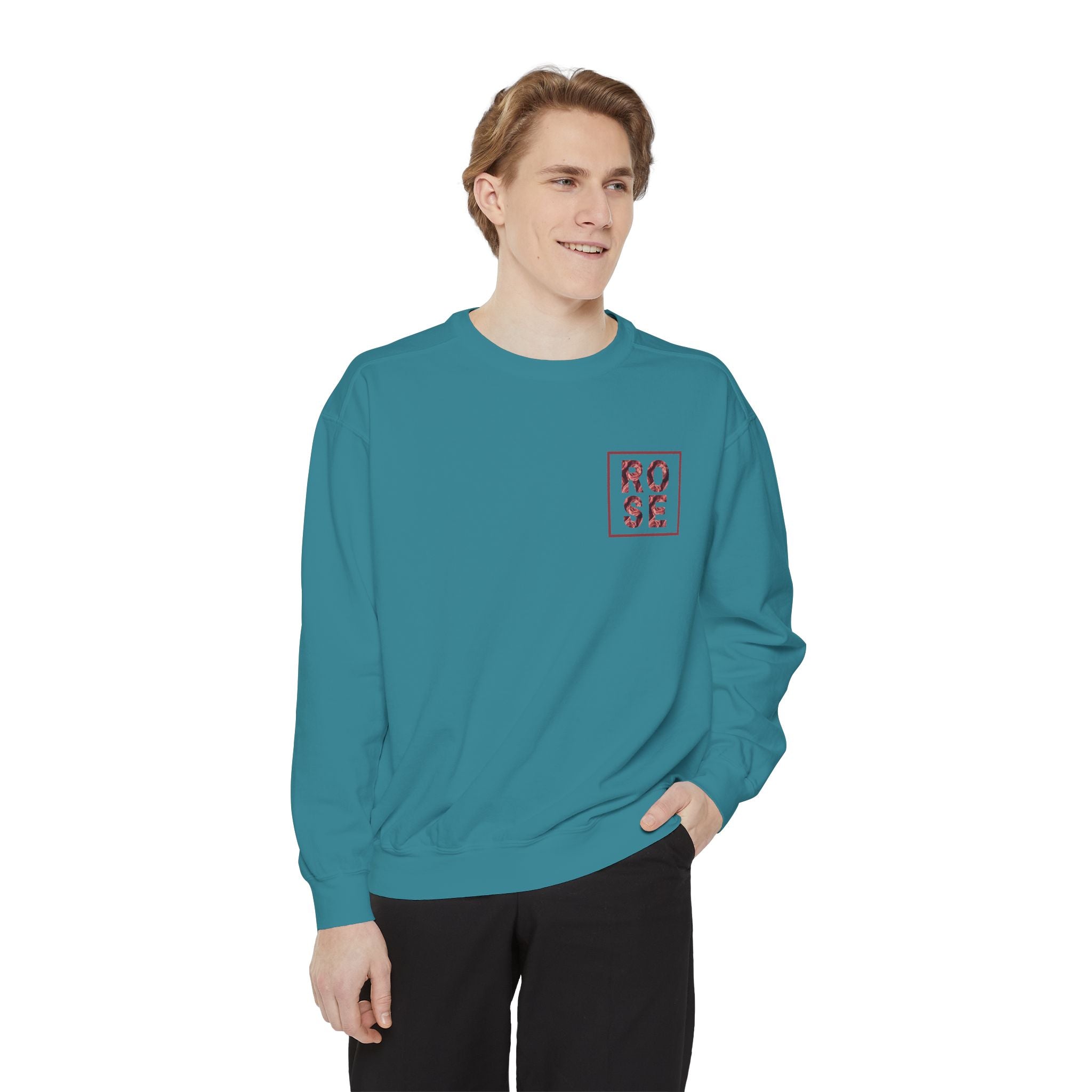 Rose Graphic Unisex Sweatshirt.