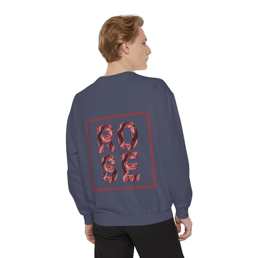 Rose Graphic Unisex Sweatshirt.