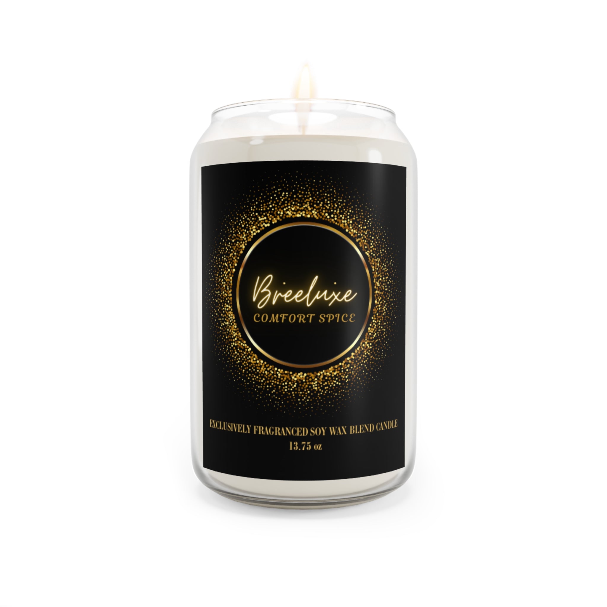 Comfort Spice Scented Soy Candle, Aromatherapy Candle, Cozy Home Decor.