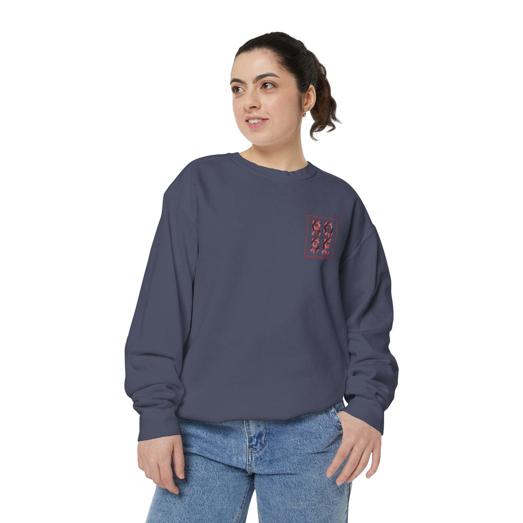 Rose Graphic Unisex Sweatshirt.