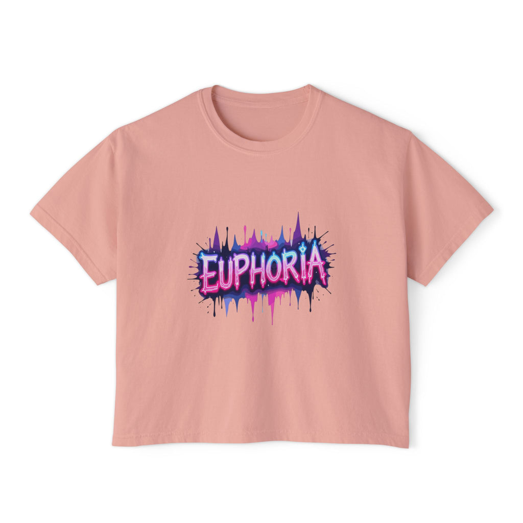 Euphoria Graphic Boxy Tee.