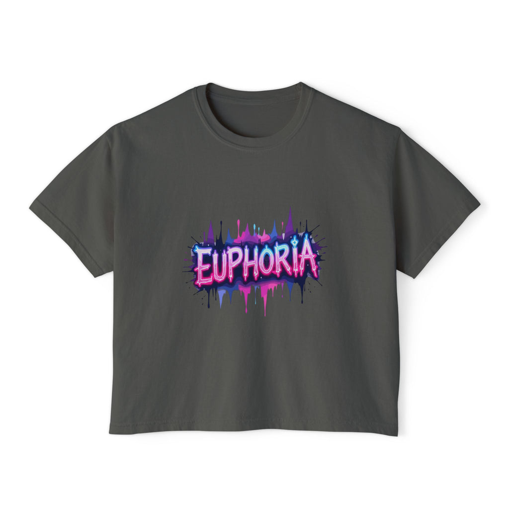 Euphoria Graphic Boxy Tee.