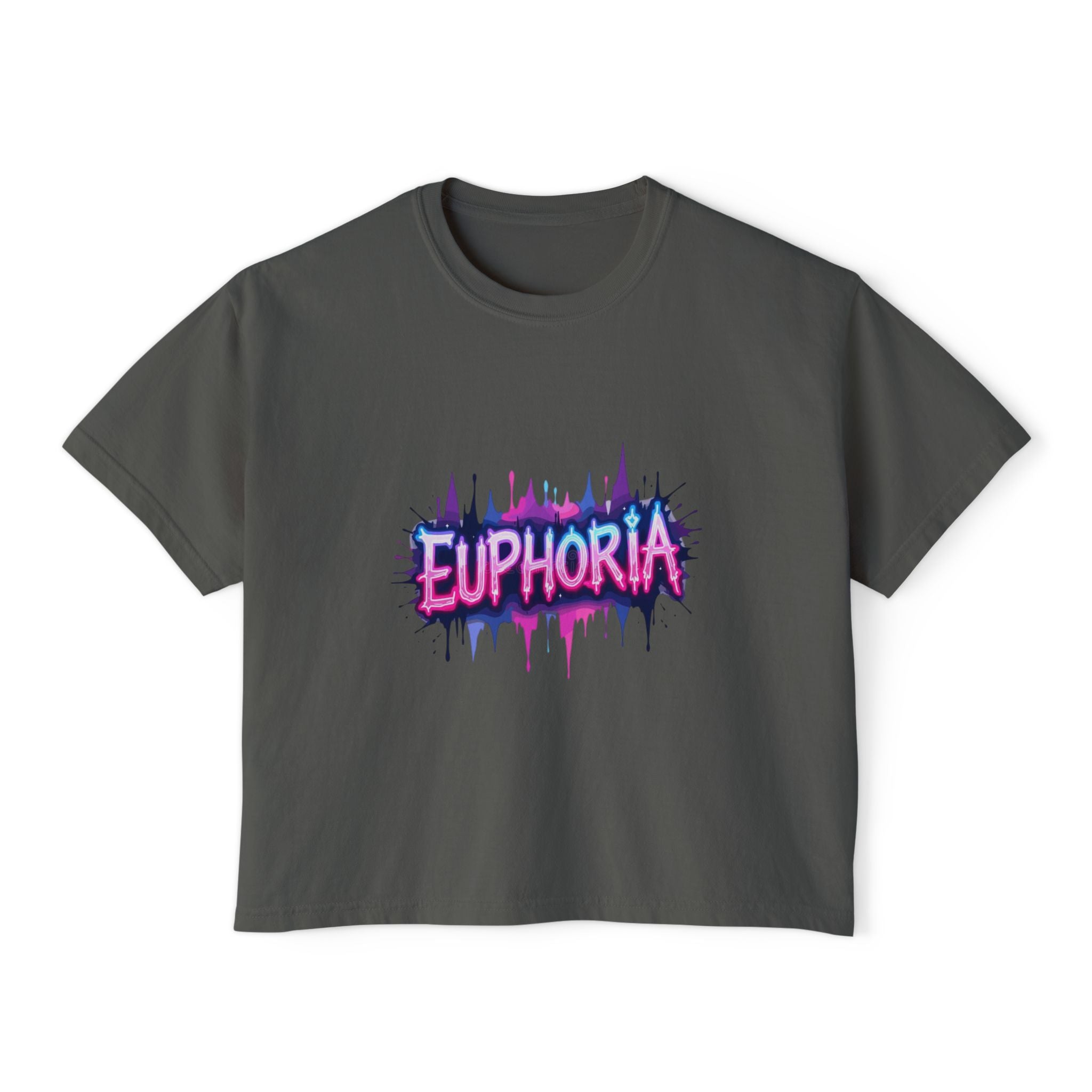 Euphoria Graphic Boxy Tee.