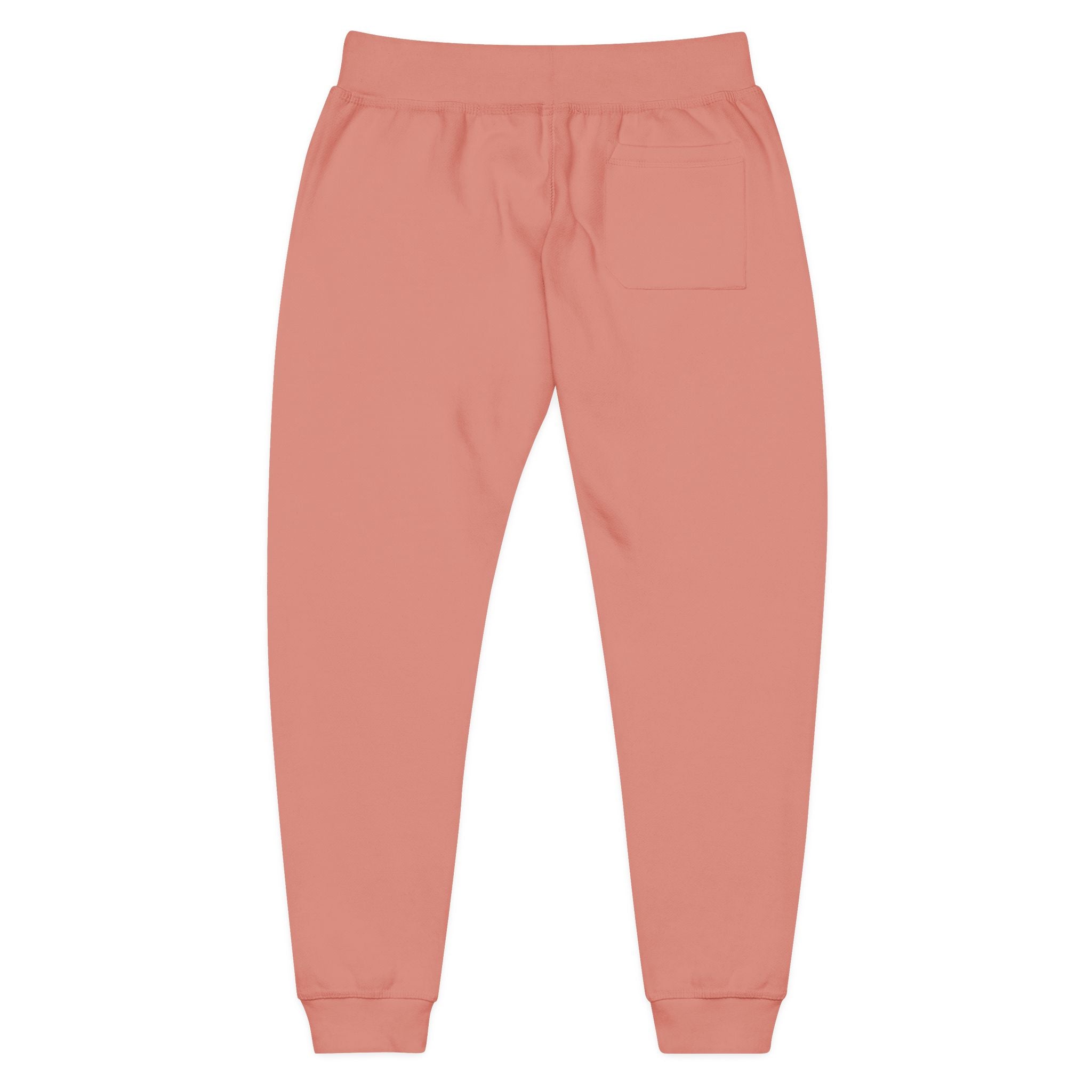 Embroidered Leopard Kiss Sweatpants — Women's Cozy Fleece Joggers