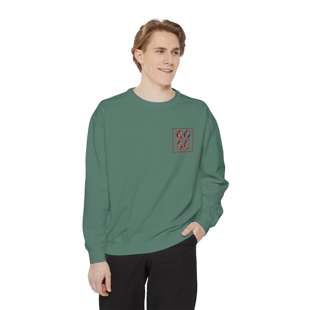 Rose Graphic Unisex Sweatshirt.