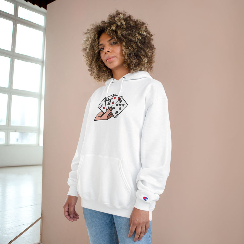 Stylish Poker Champion Hoodie, Gamer Apparel.