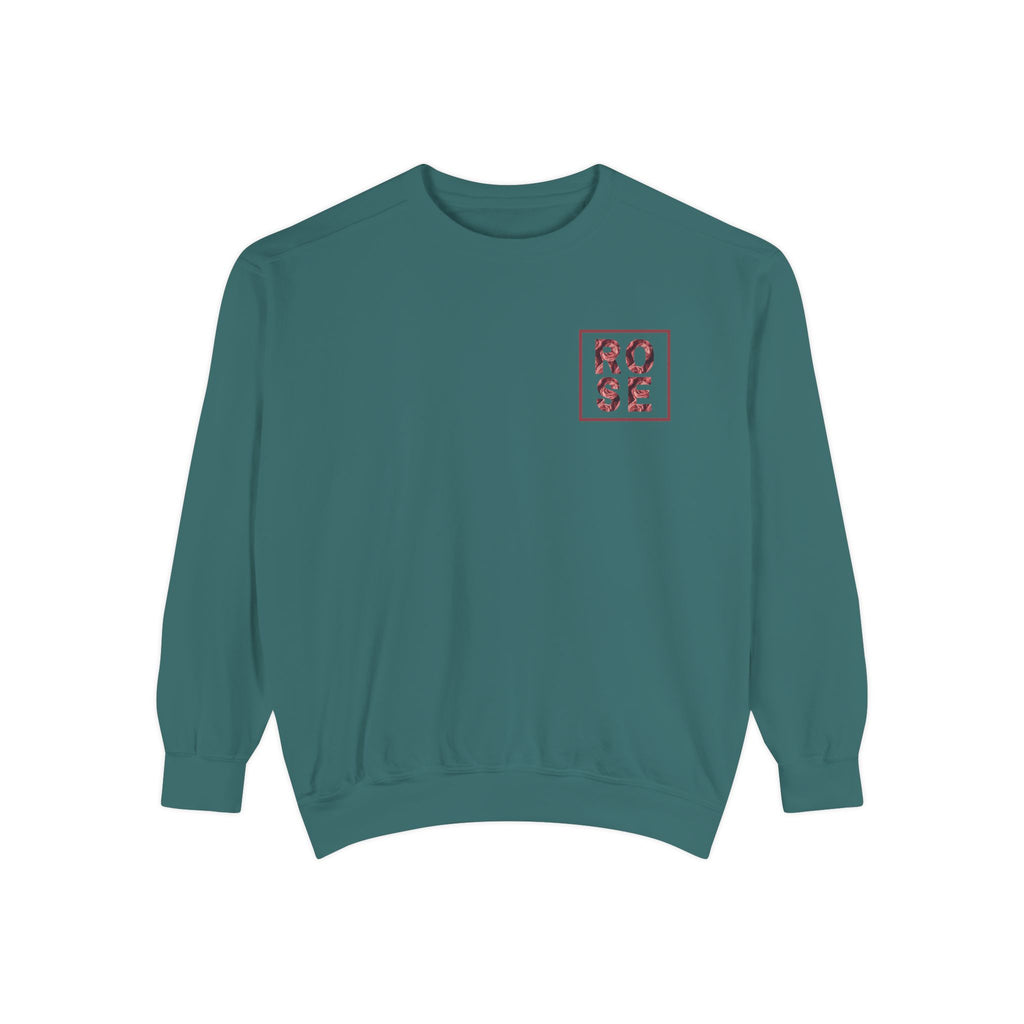 Rose Graphic Unisex Sweatshirt.