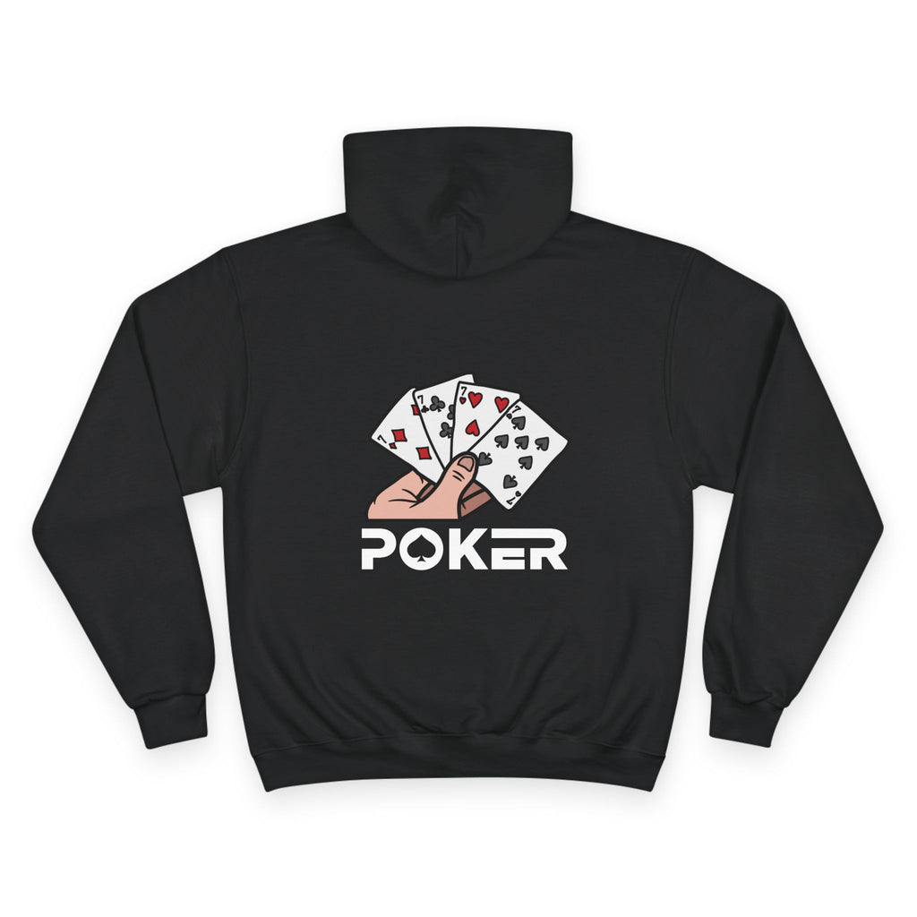 Stylish Poker Champion Hoodie, Gamer Apparel.