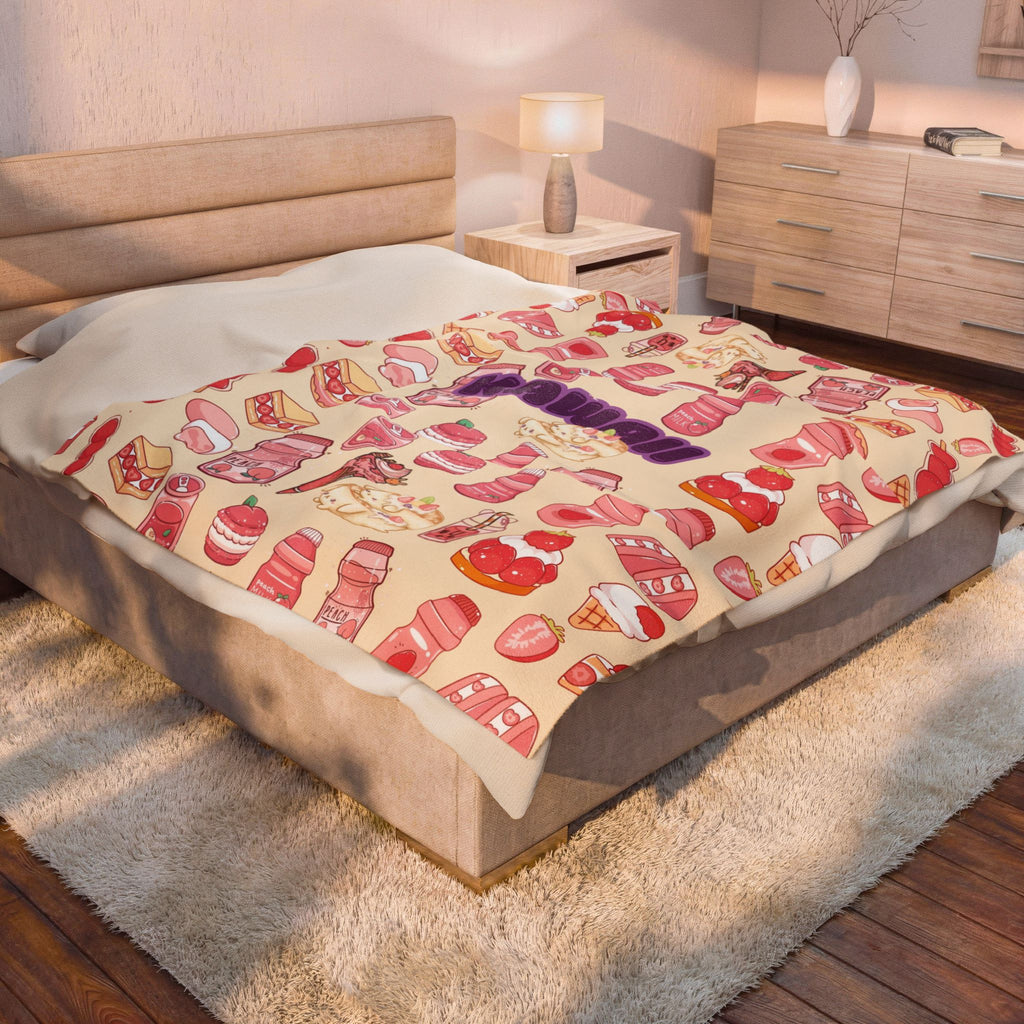 Kawaii Velveteen Plush Blanket.