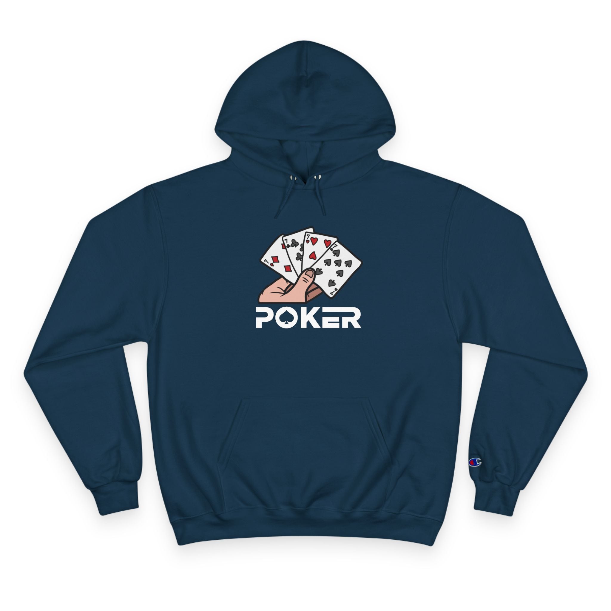 Stylish Poker Champion Hoodie, Gamer Apparel.