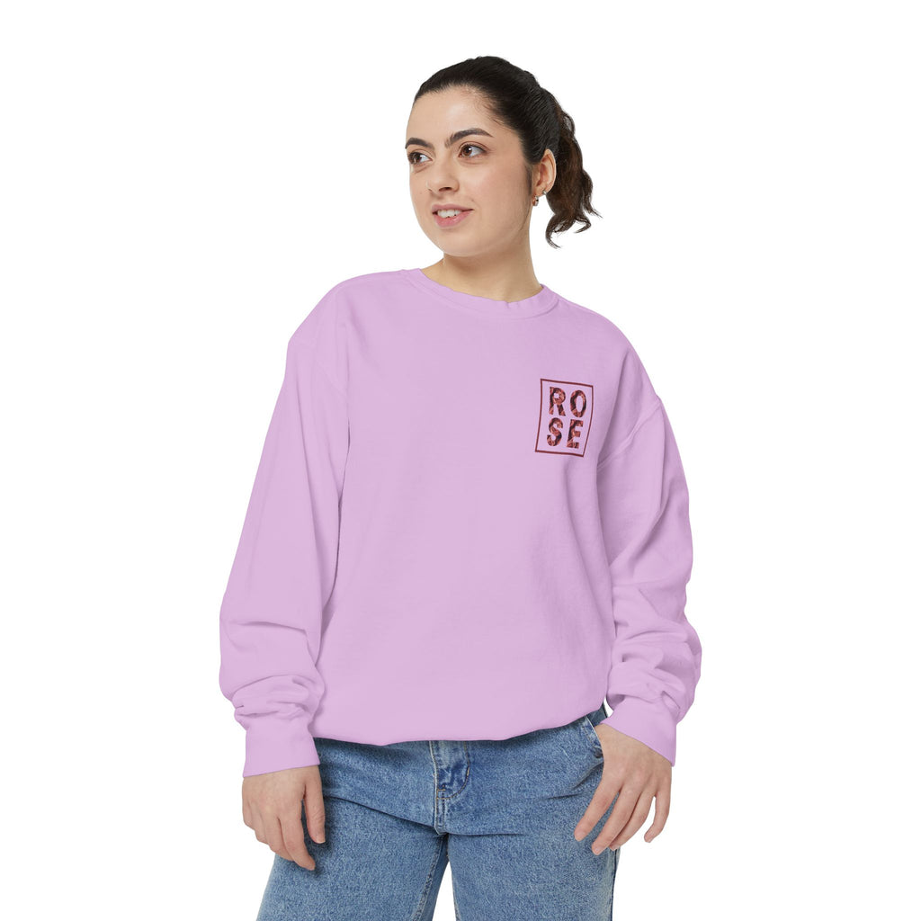 Rose Graphic Unisex Sweatshirt.