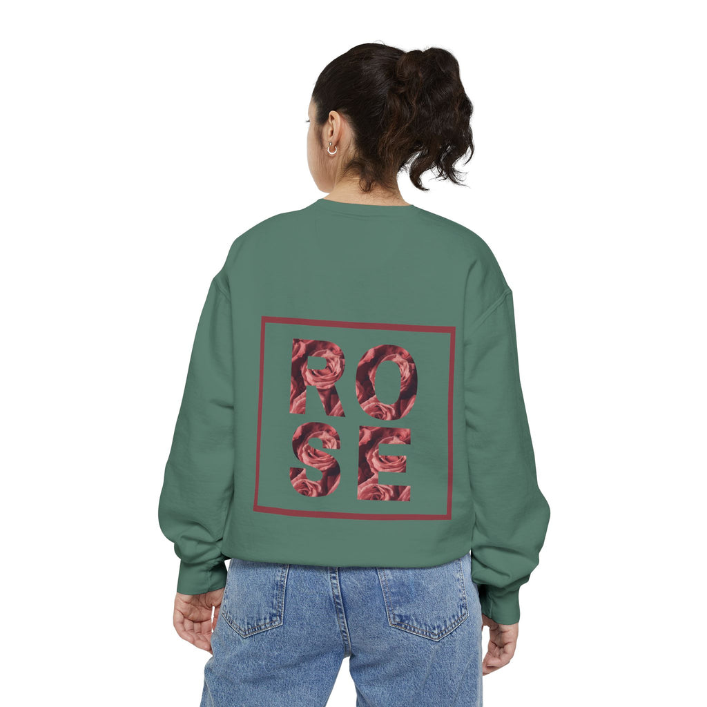 Rose Graphic Unisex Sweatshirt.