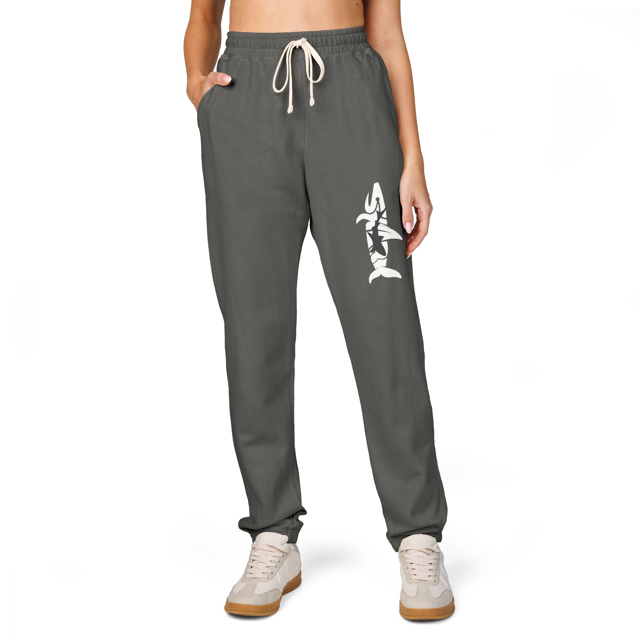 Chill Vibes Unisex Garment-Dyed Fleece Sweatpants,