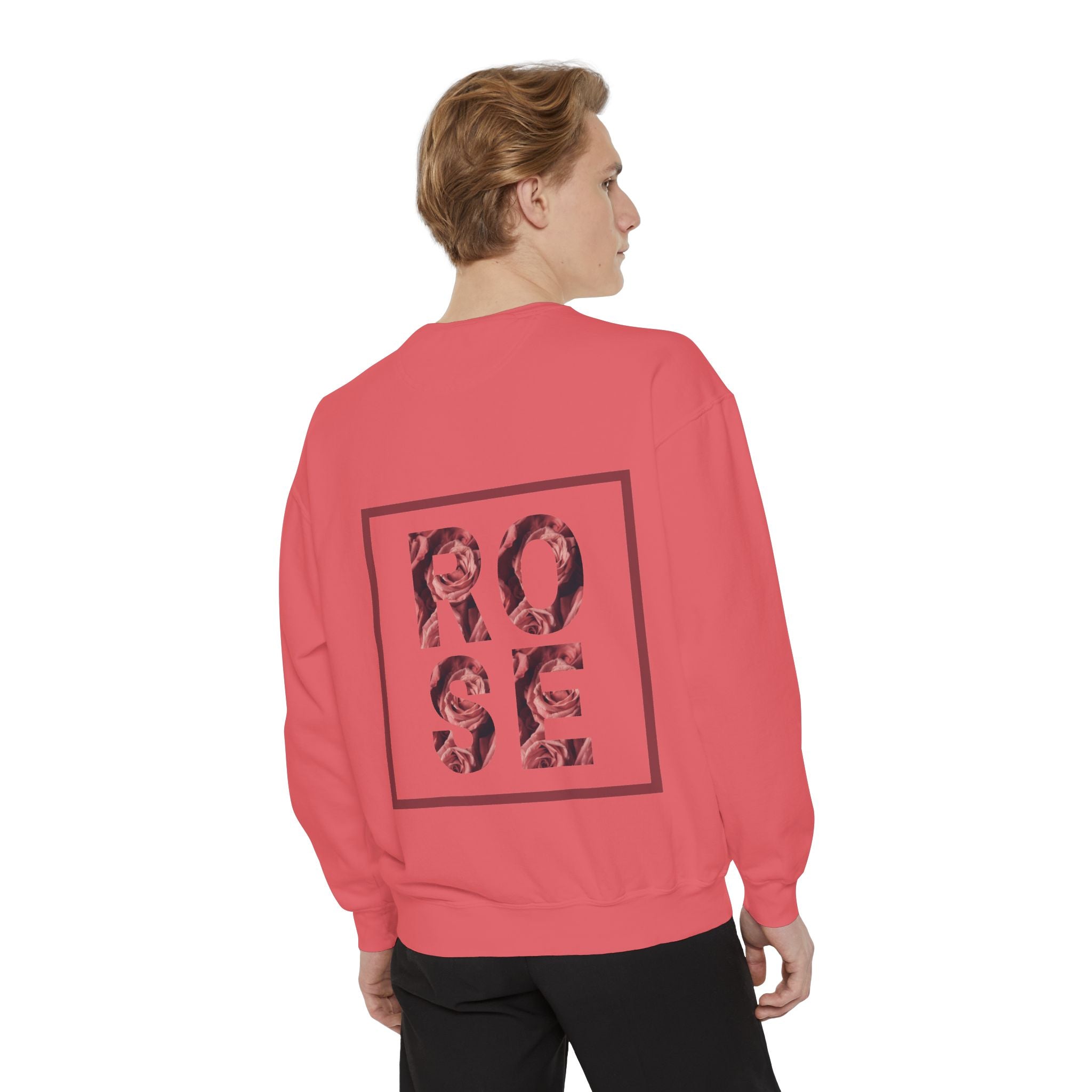 Rose Graphic Unisex Sweatshirt.