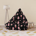 Cute Drink-Themed Bean Bag Chair Cover | Cozy Kids Room Decor.