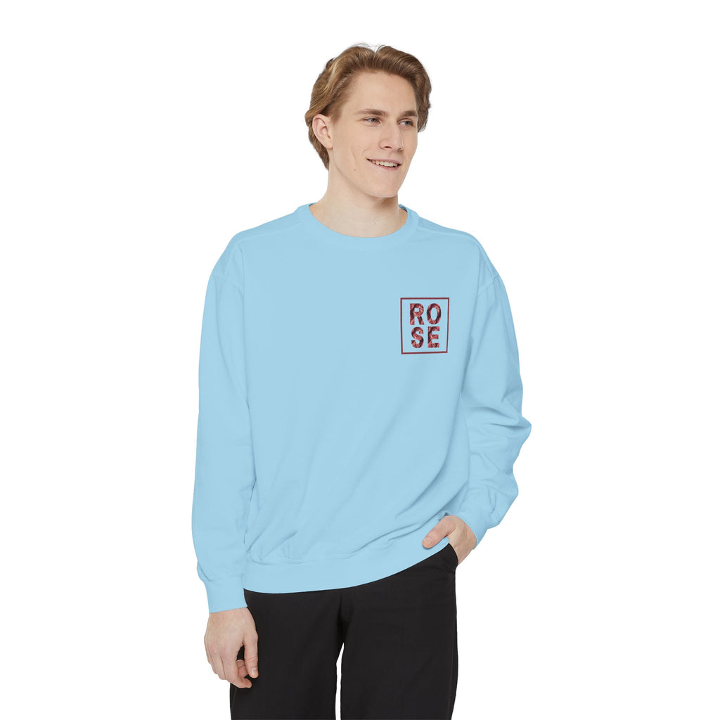 Rose Graphic Unisex Sweatshirt.