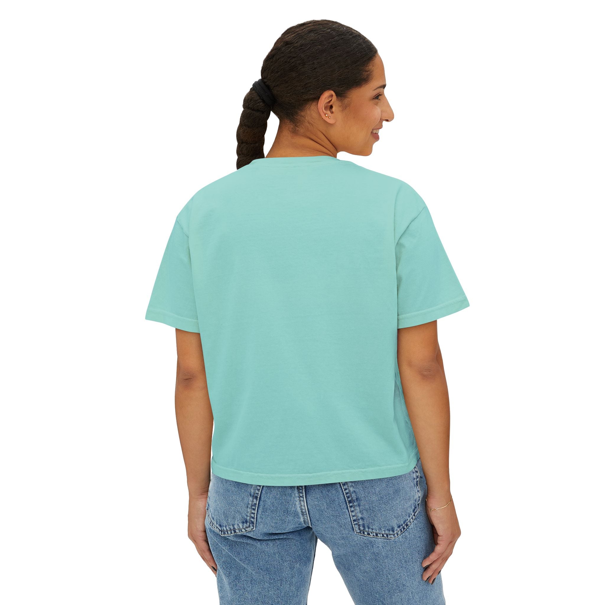 Euphoria Graphic Boxy Tee.