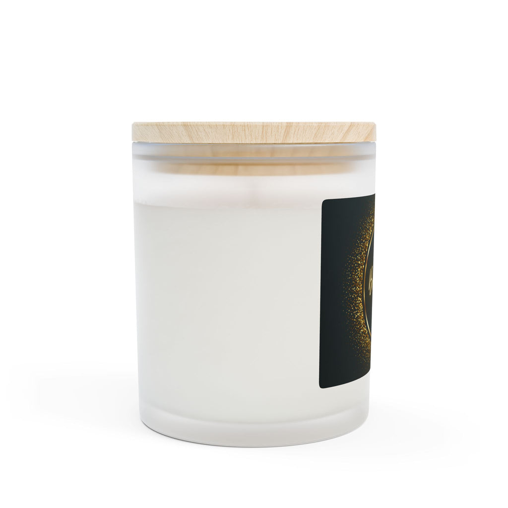 Lavender Frosted Glass Candle — Breeluxe Scented Soy Candle (11oz)