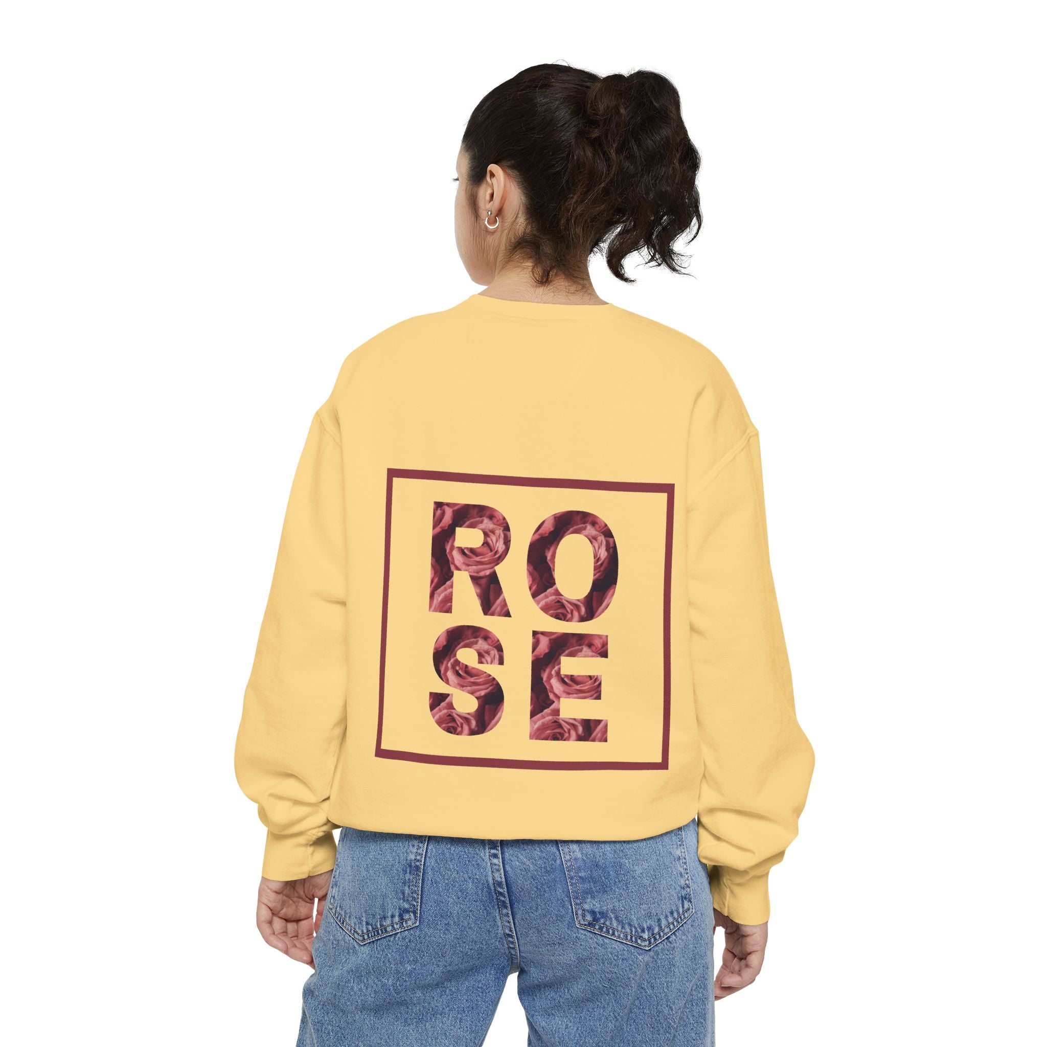 Rose Graphic Unisex Sweatshirt.