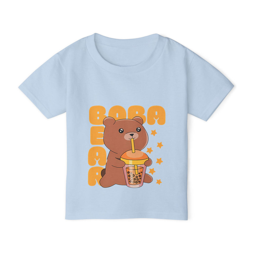 Cute Boba Bear Toddler T-Shirt, Fun Gift for Kids.