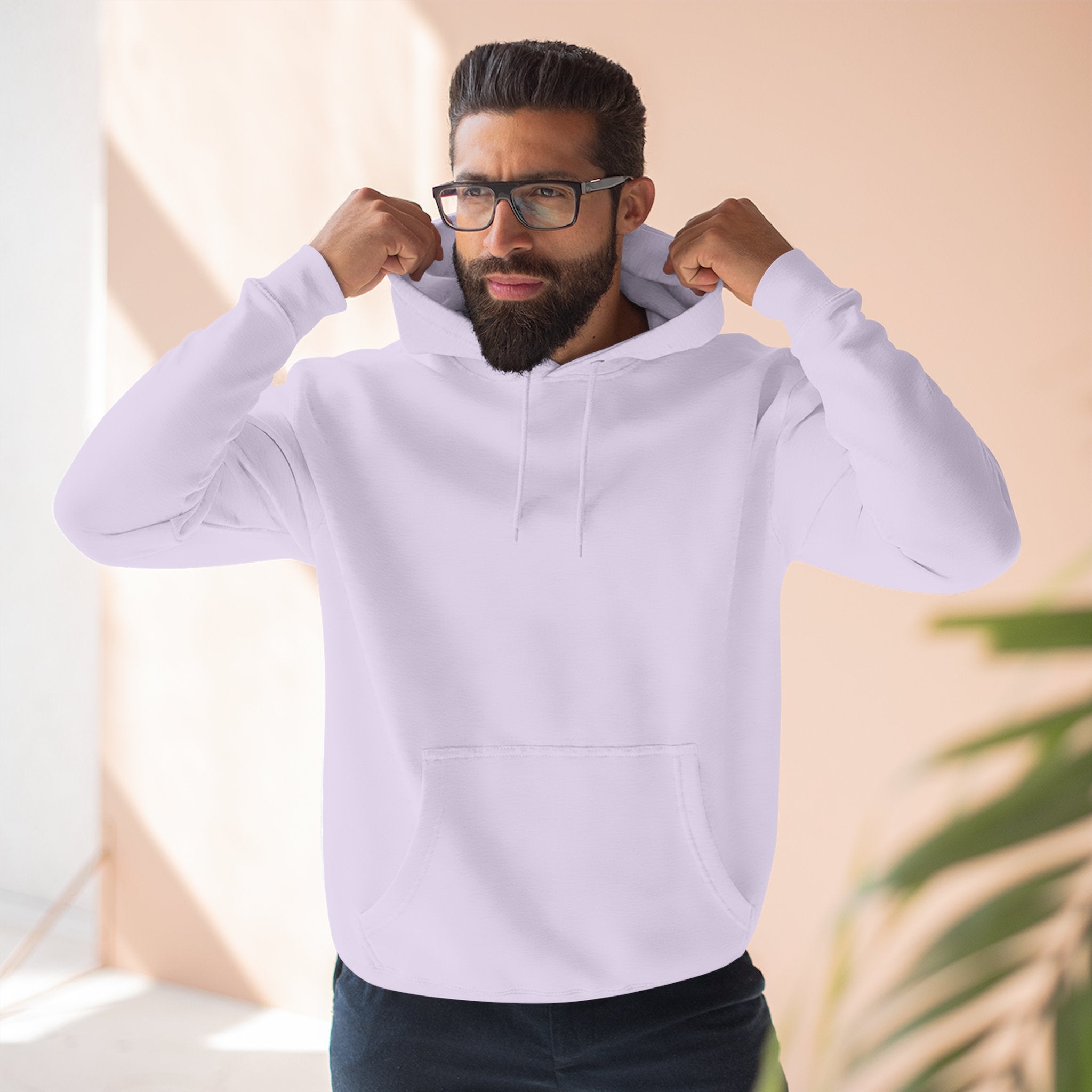 Love You Mess Fleece Hoodie, Stylish Streetwear,