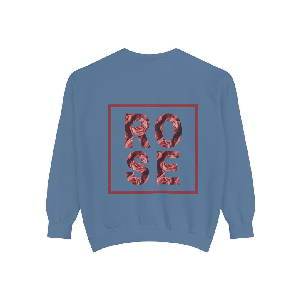 Rose Graphic Unisex Sweatshirt.