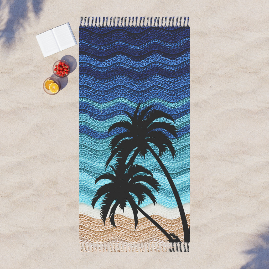 Boho Beach Towel | Coastal Vibes, Summer Essentials, Pool Day