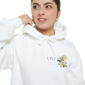Vintage Floral Unisex Hoodie - Cozy, Trendy Sweatshirt.