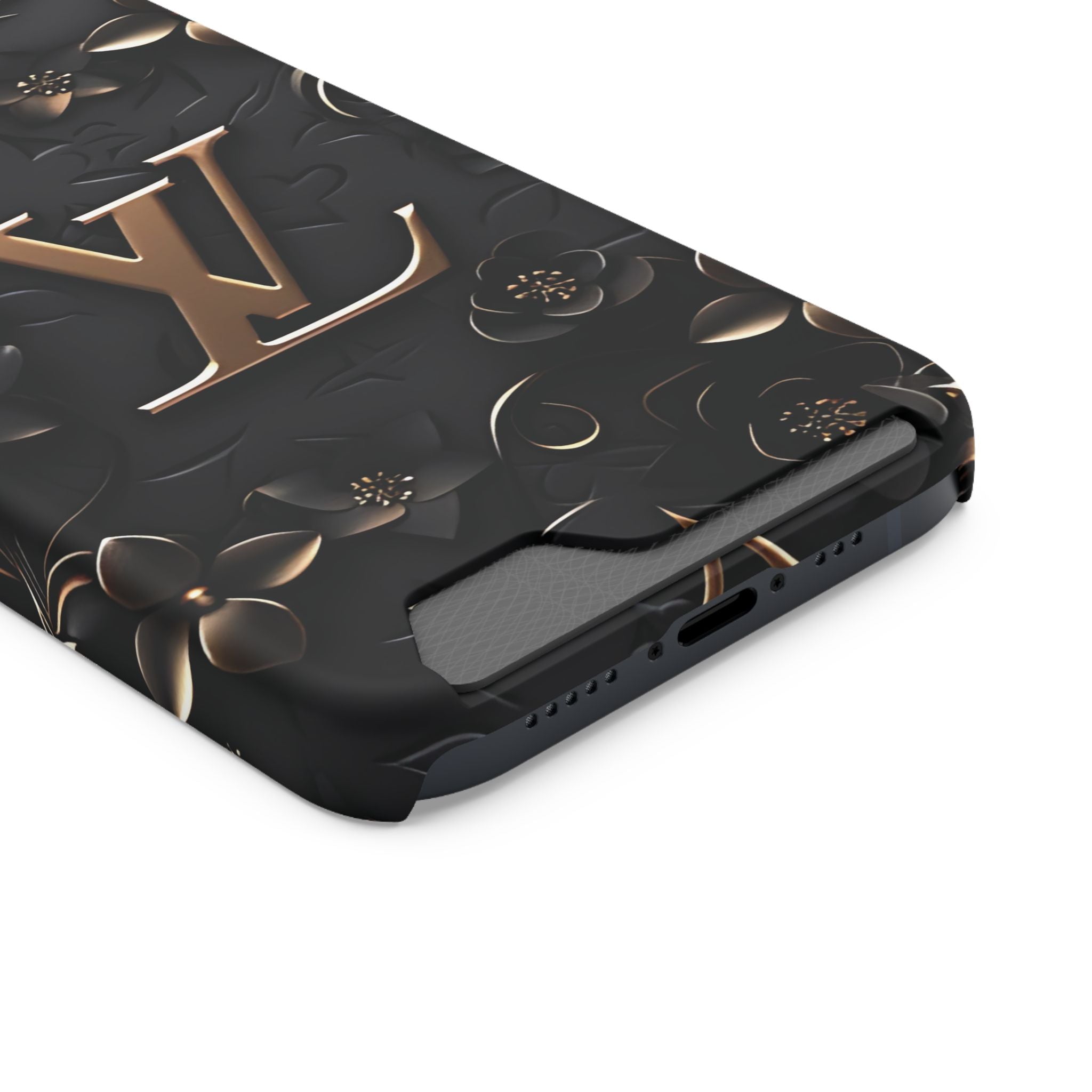 Stylish Phone Case with Card Holder for Trendsetters,