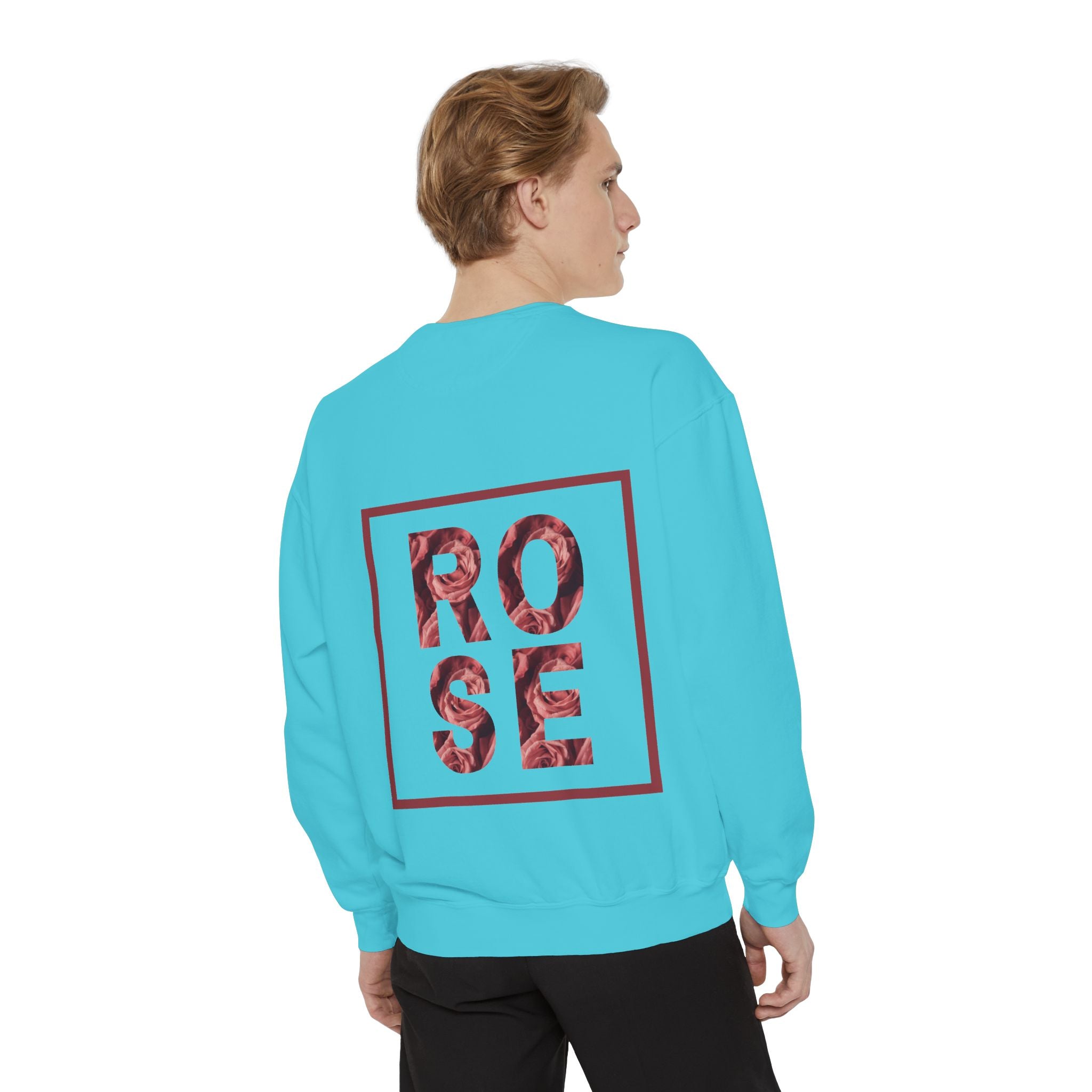 Rose Graphic Unisex Sweatshirt.