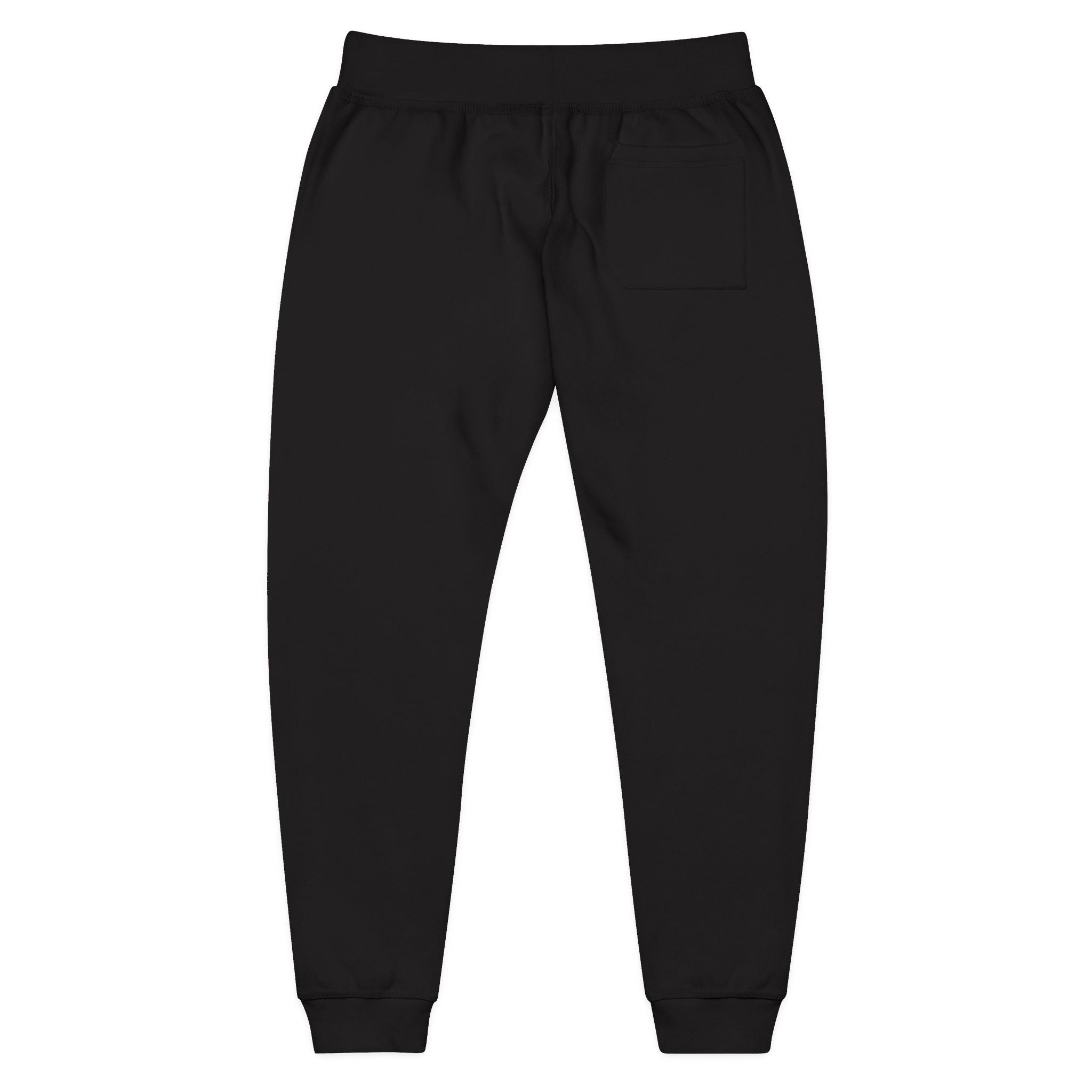 Embroidered Leopard Kiss Sweatpants — Women's Cozy Fleece Joggers