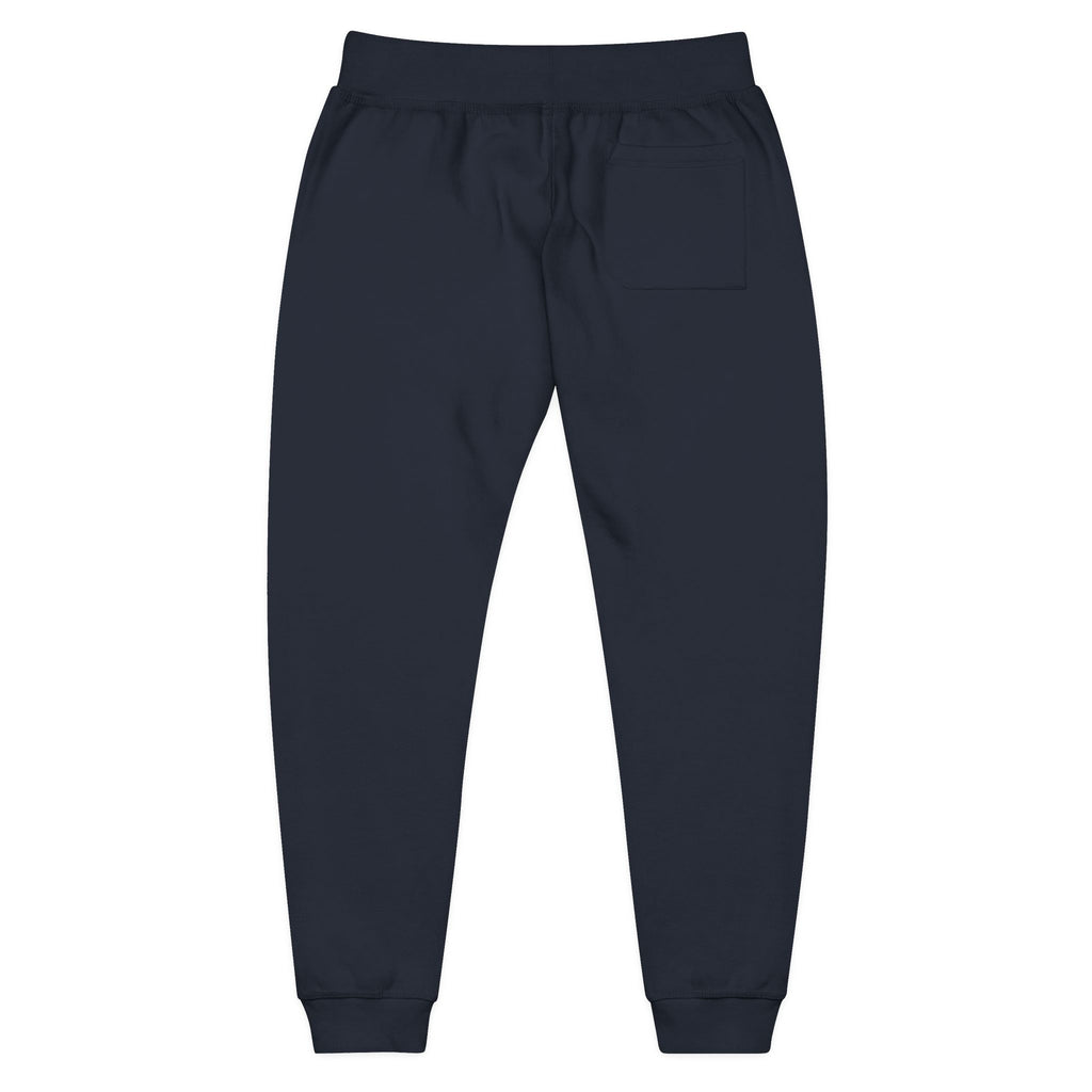 Embroidered Leopard Kiss Sweatpants — Women's Cozy Fleece Joggers