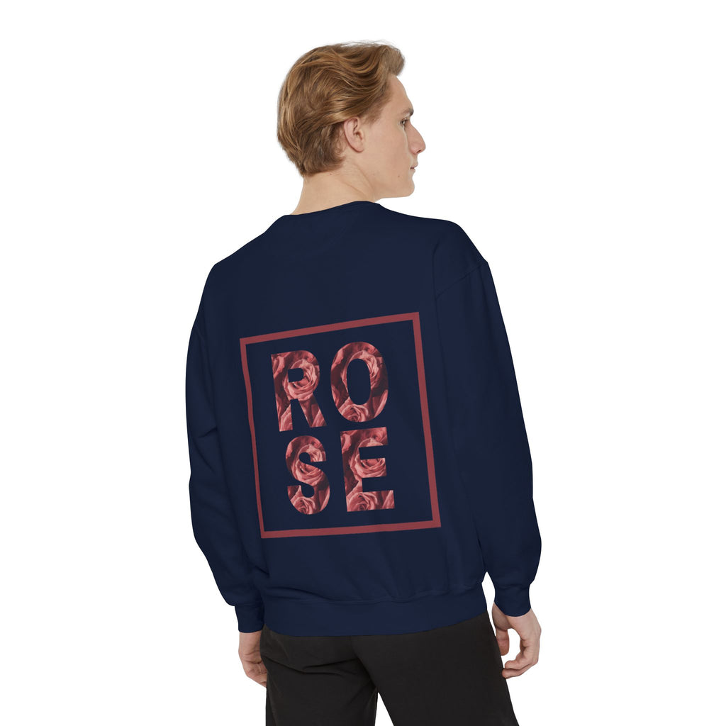 Rose Graphic Unisex Sweatshirt.