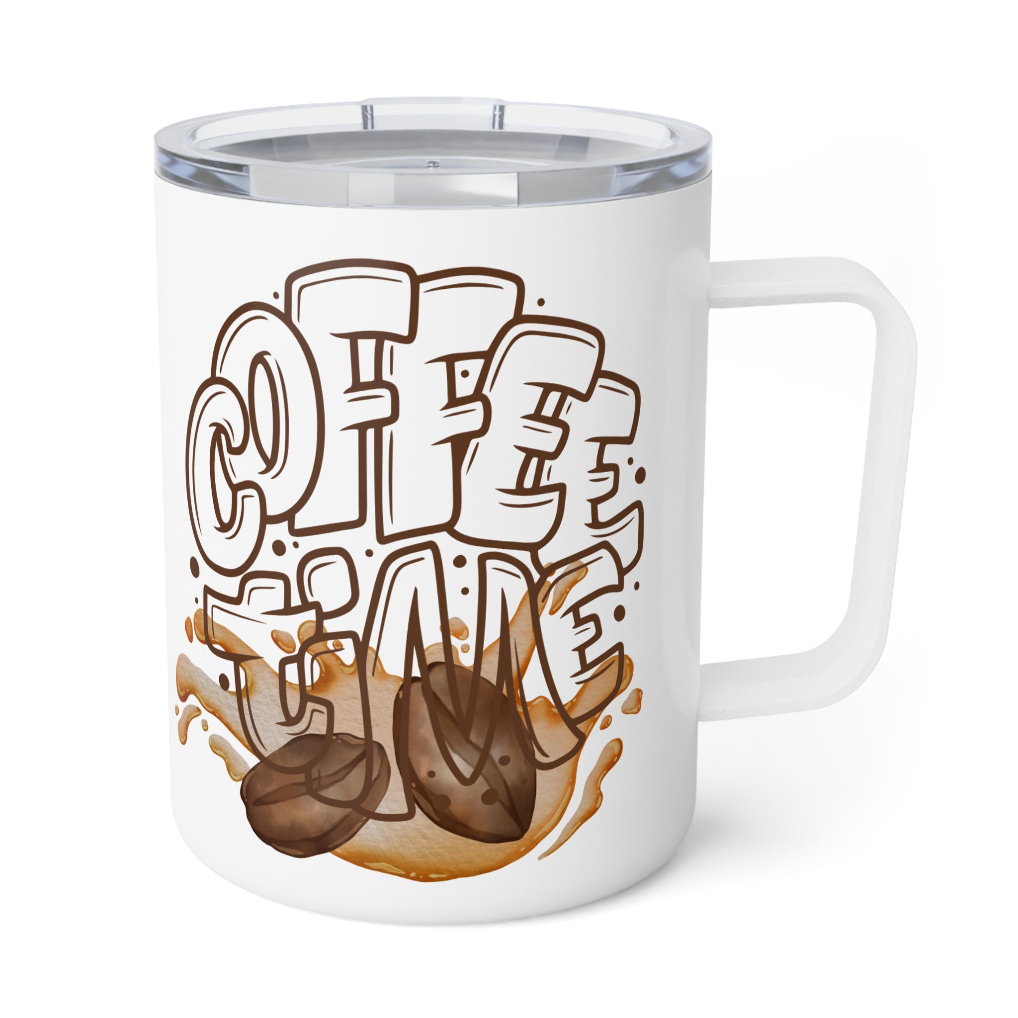 Insulated Coffee Mug, Stylish Travel Cup for Coffee Lovers.