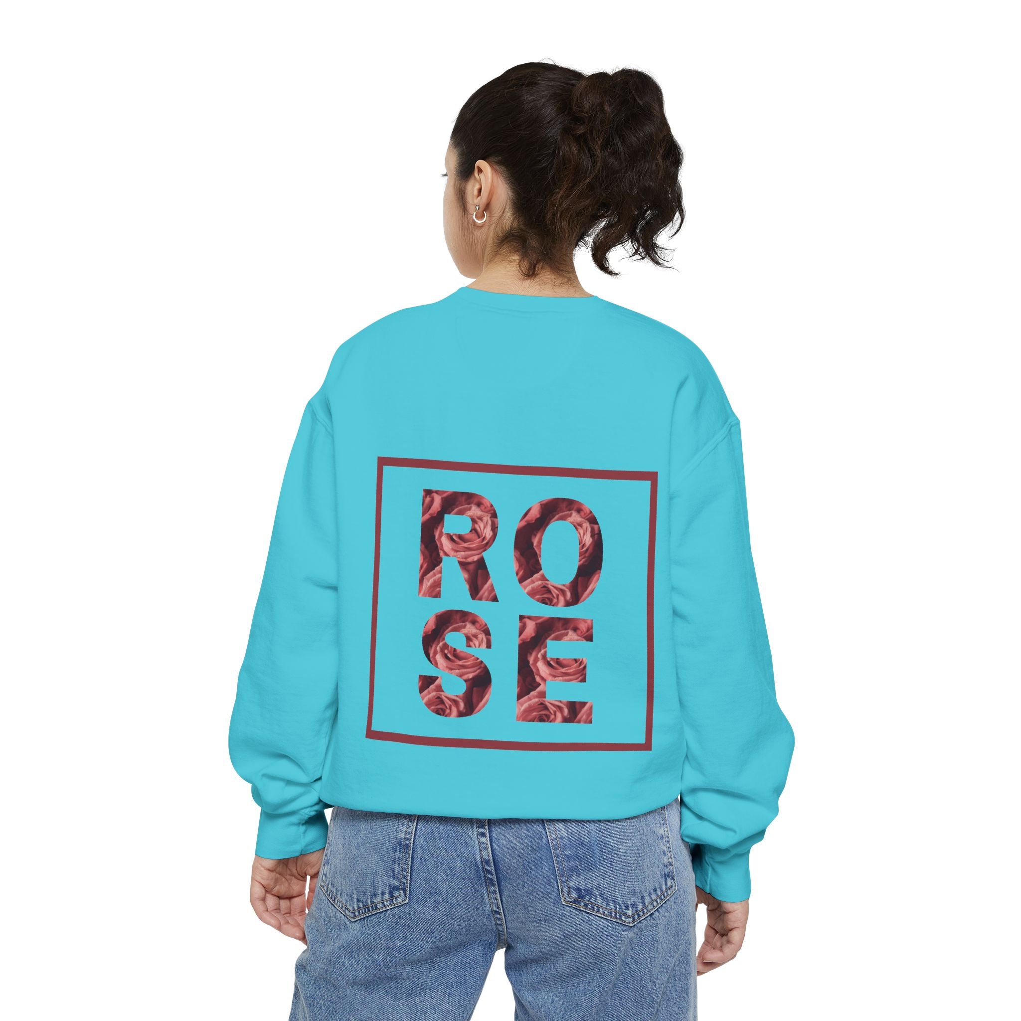 Rose Graphic Unisex Sweatshirt.