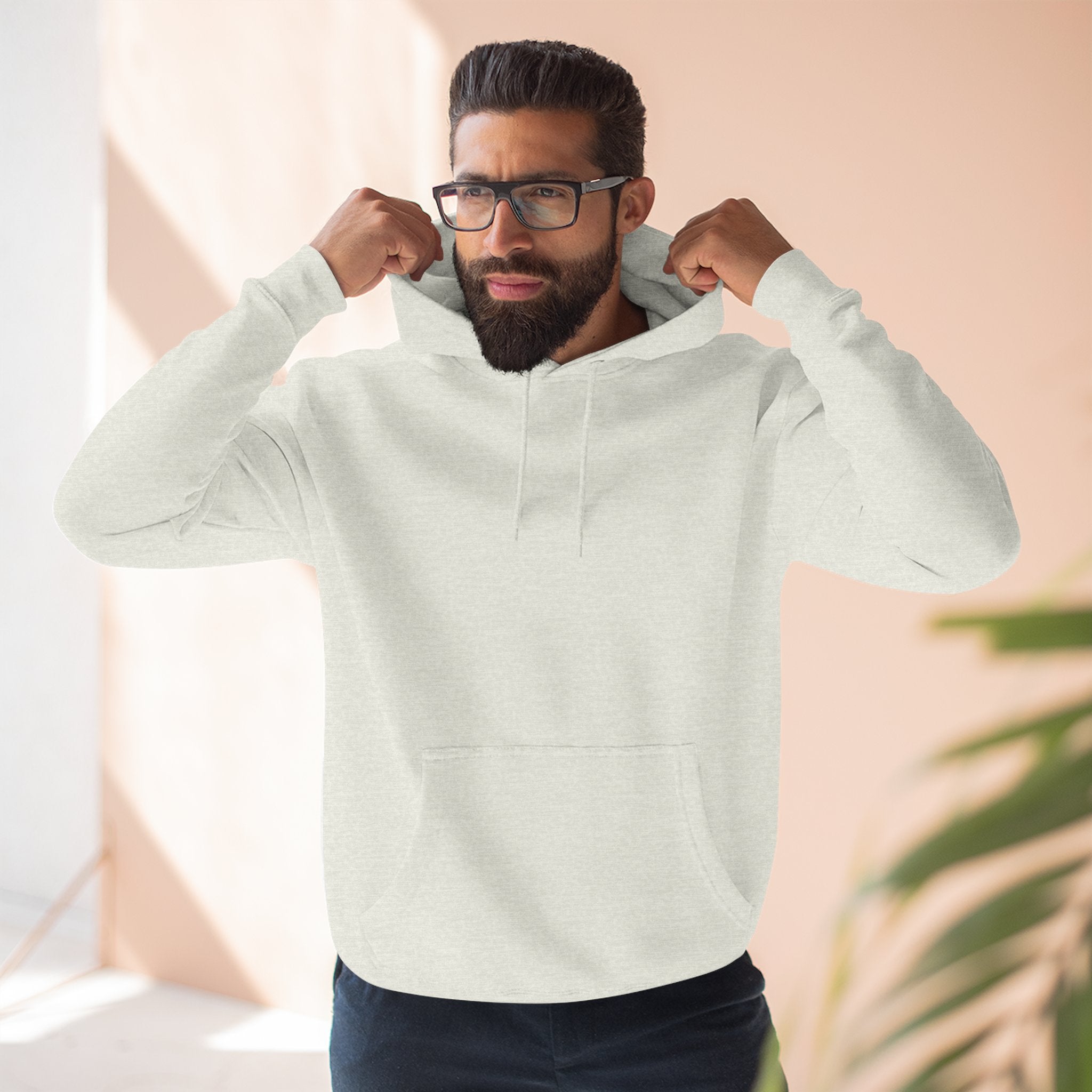Love You Mess Fleece Hoodie, Stylish Streetwear,