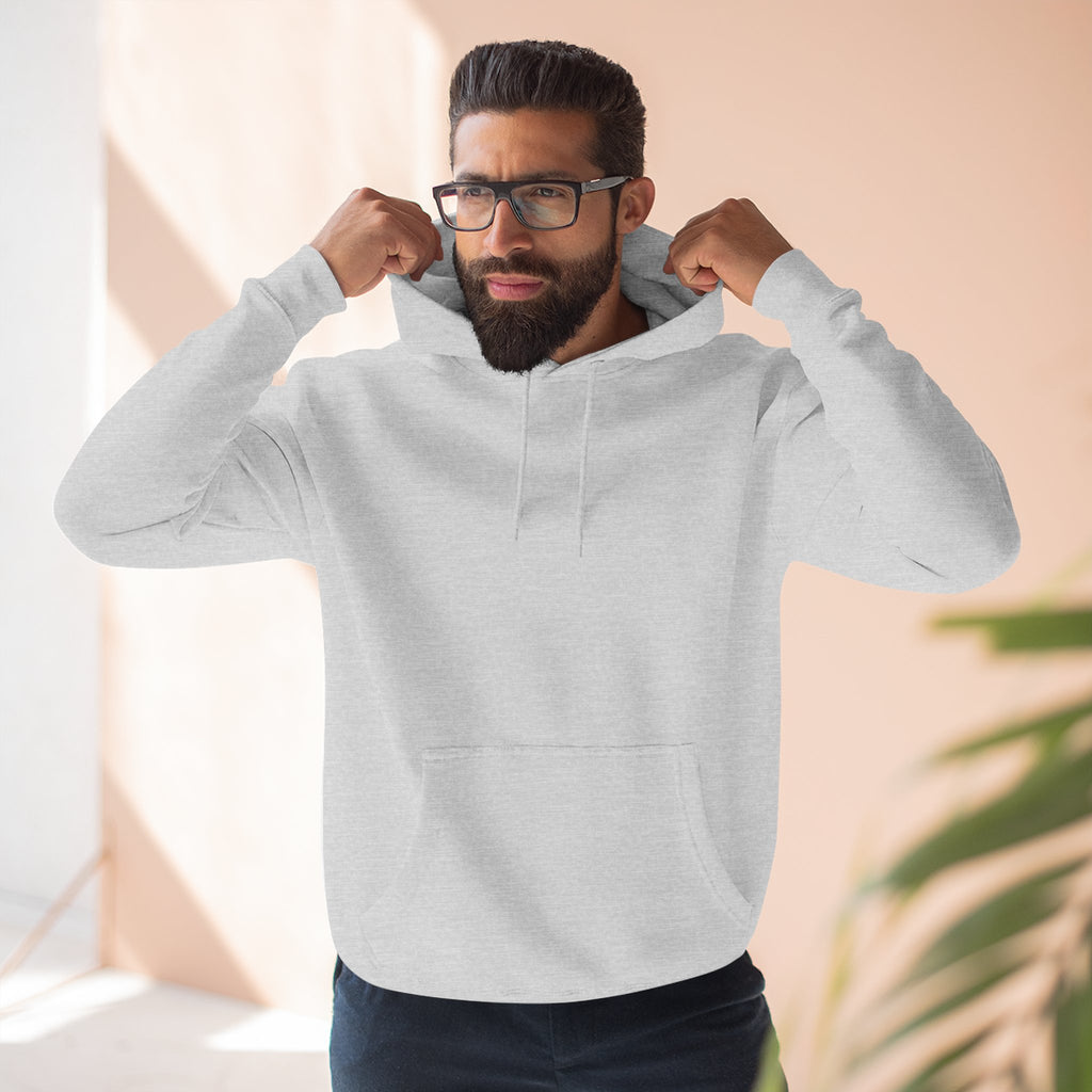 Love You Mess Fleece Hoodie, Stylish Streetwear,