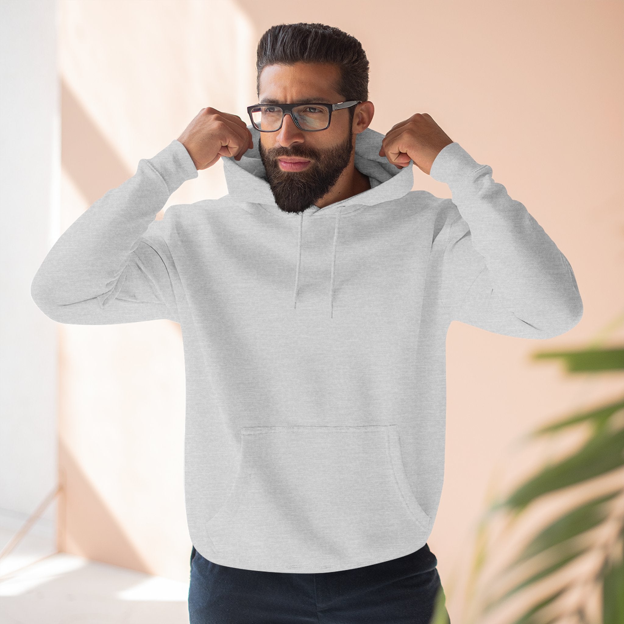Love You Mess Fleece Hoodie, Stylish Streetwear,