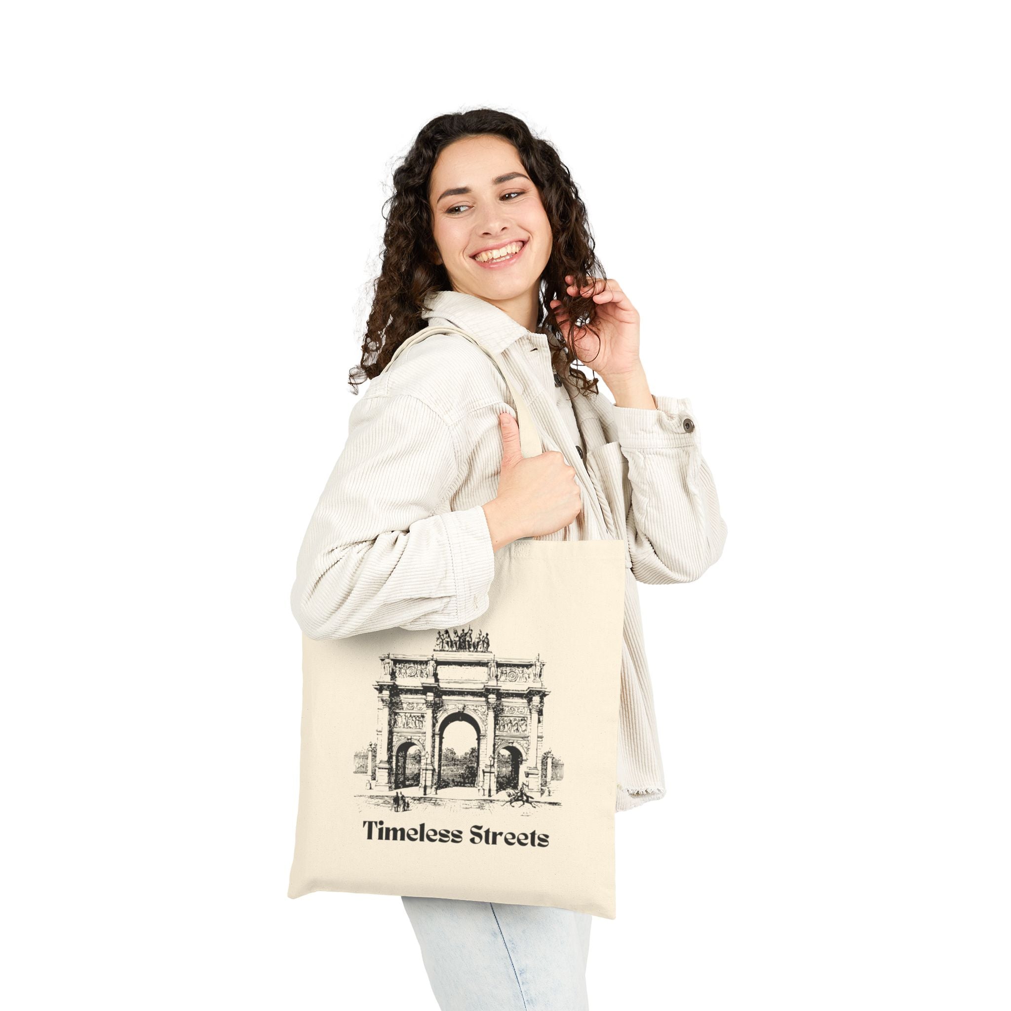 Timeless Streets Cotton Tote Bag.