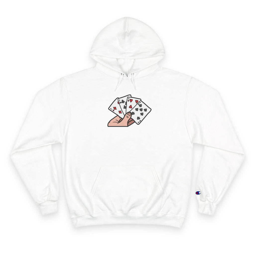 Stylish Poker Champion Hoodie, Gamer Apparel.