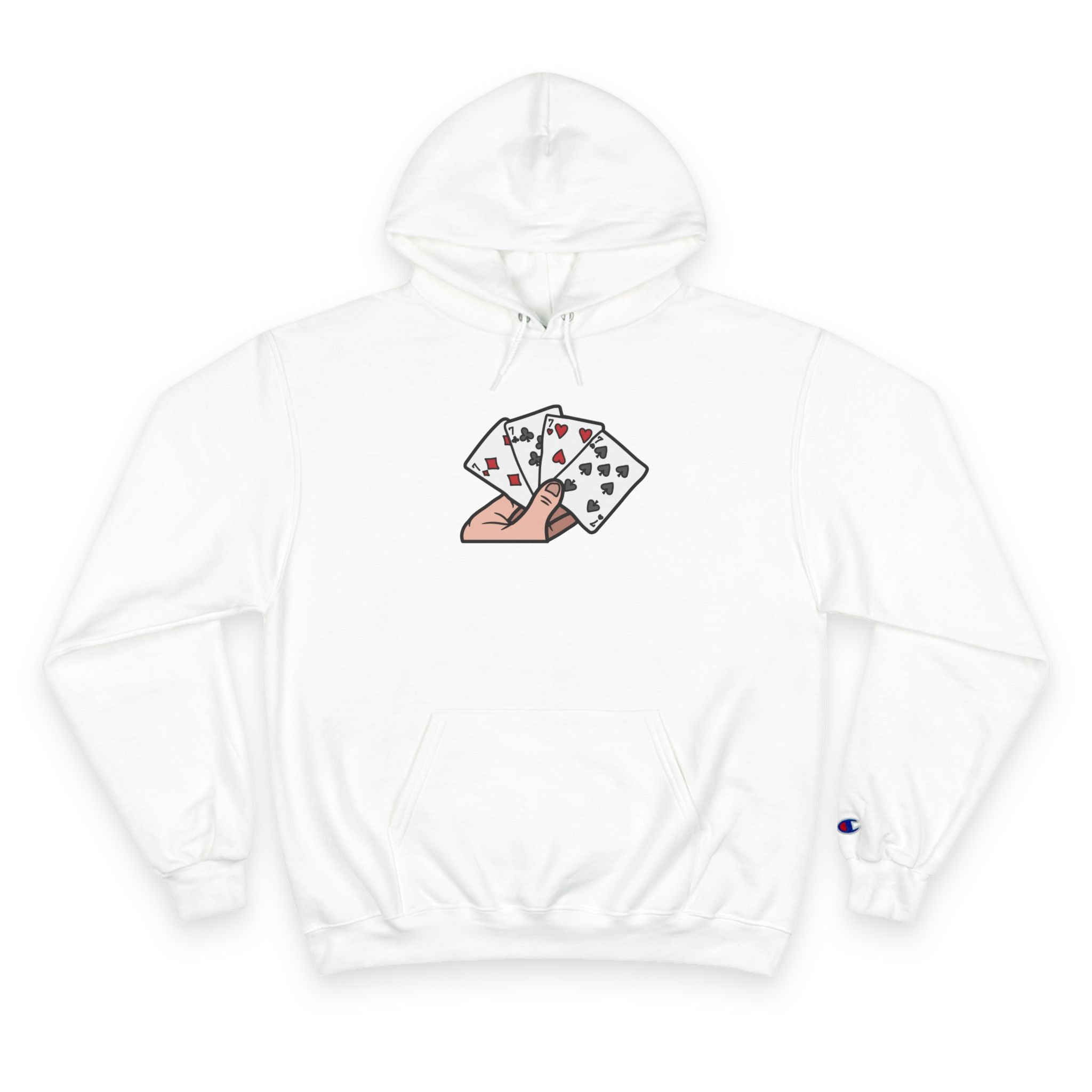Stylish Poker Champion Hoodie, Gamer Apparel.