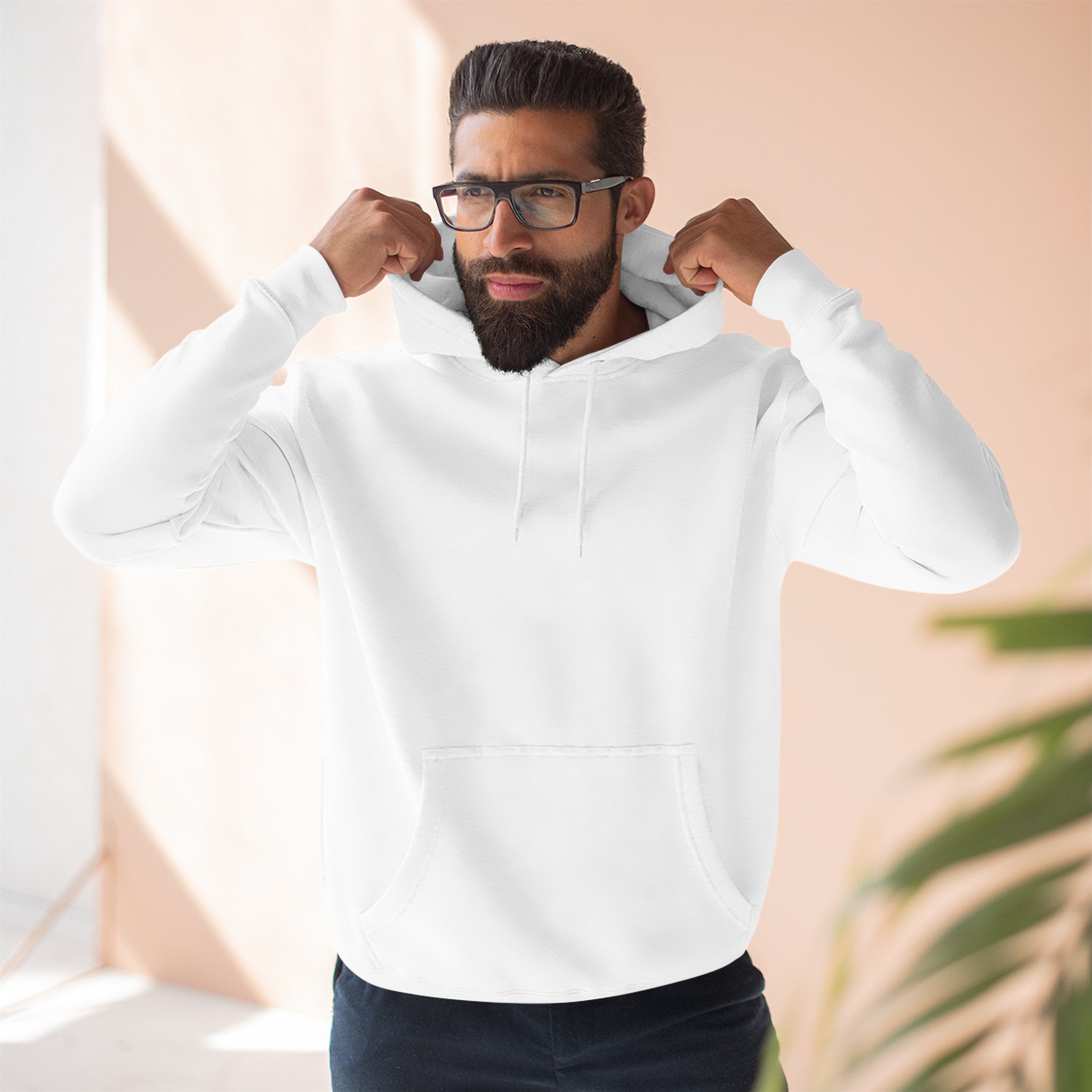 Love You Mess Fleece Hoodie, Stylish Streetwear,
