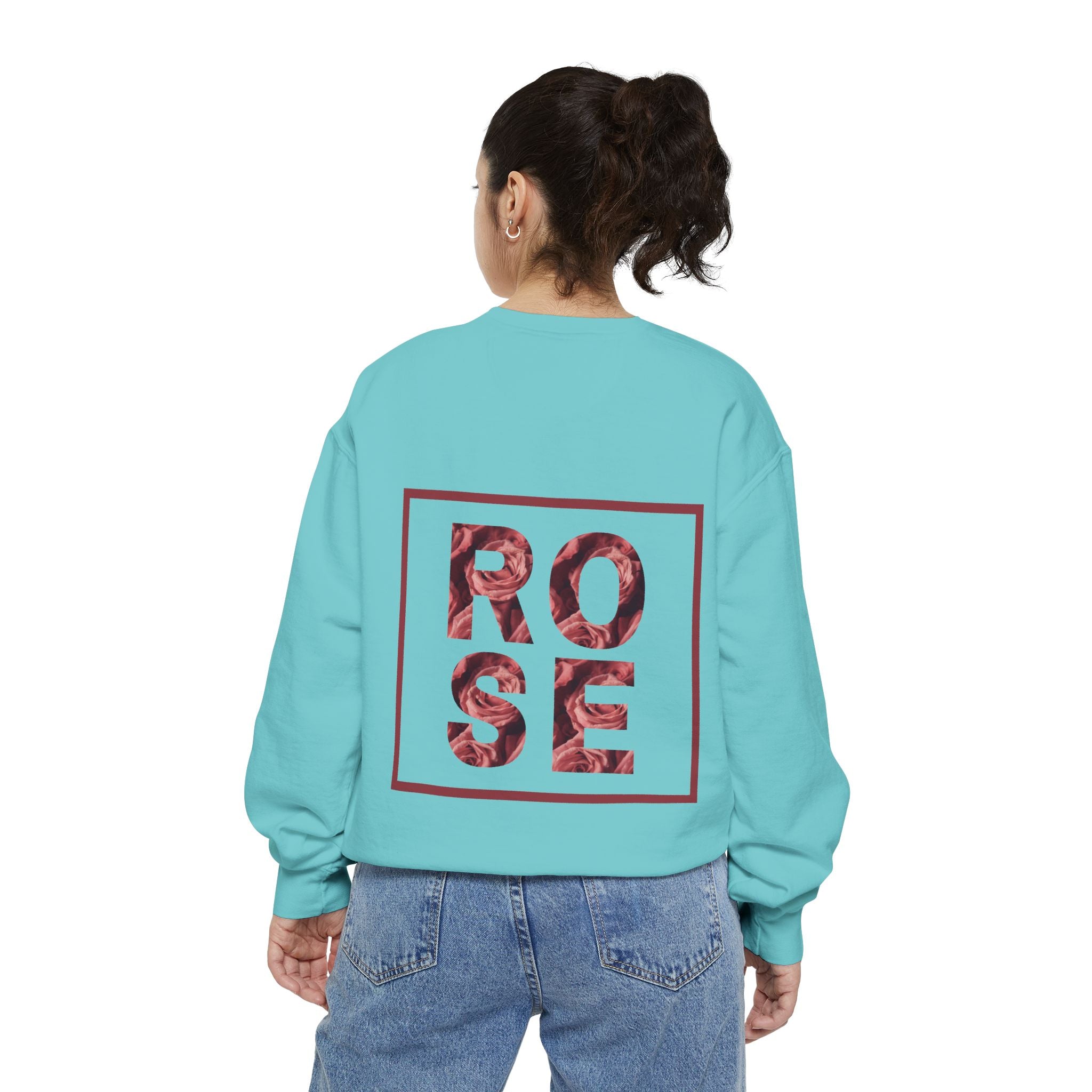 Rose Graphic Unisex Sweatshirt.