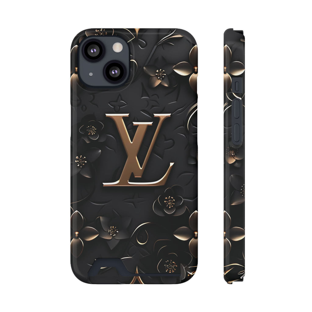 Stylish Phone Case with Card Holder for Trendsetters,