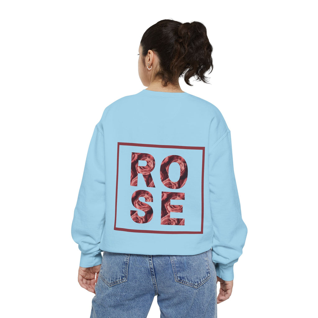 Rose Graphic Unisex Sweatshirt.