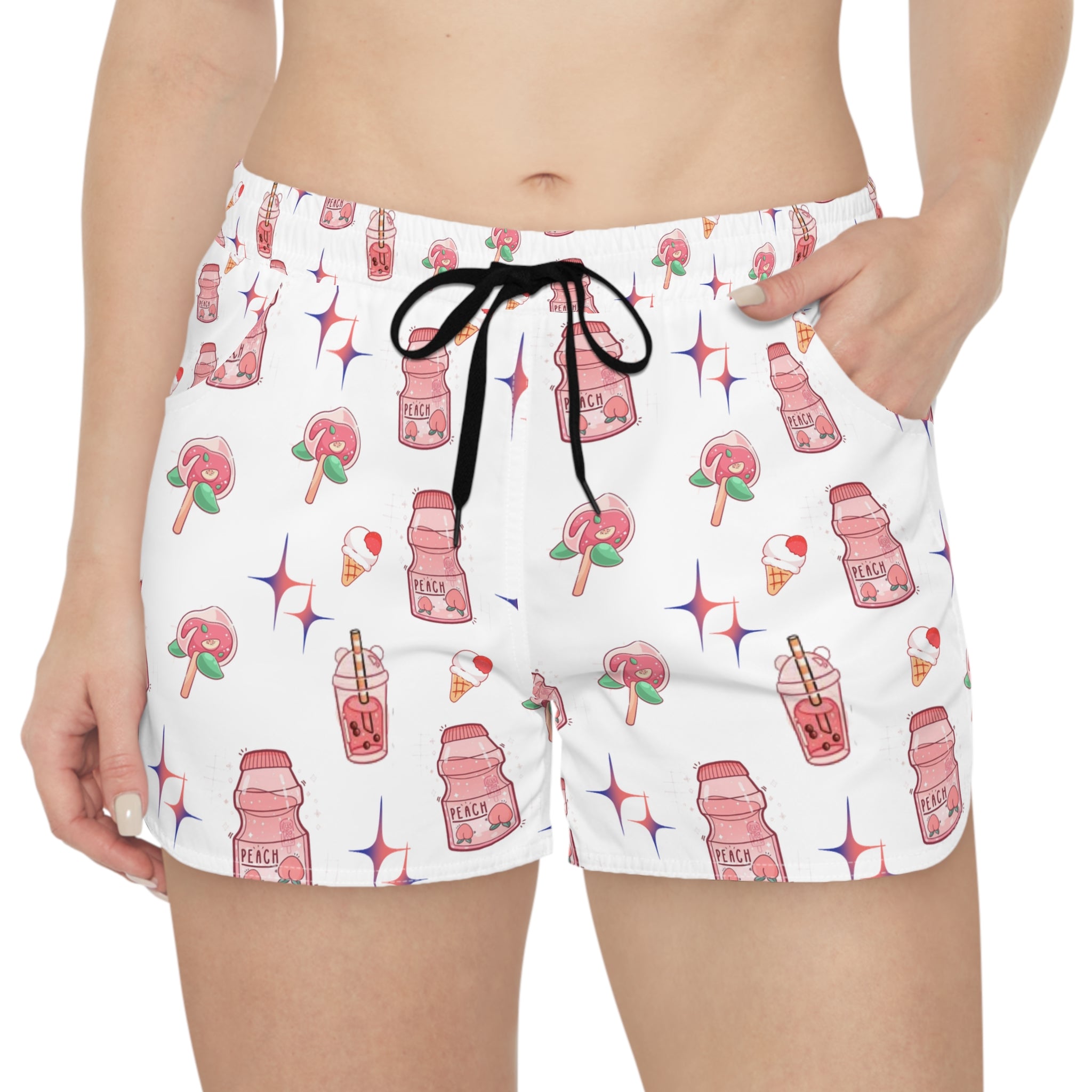 Women's Fun Summer Shorts, Beachwear, Casual Lounge,
