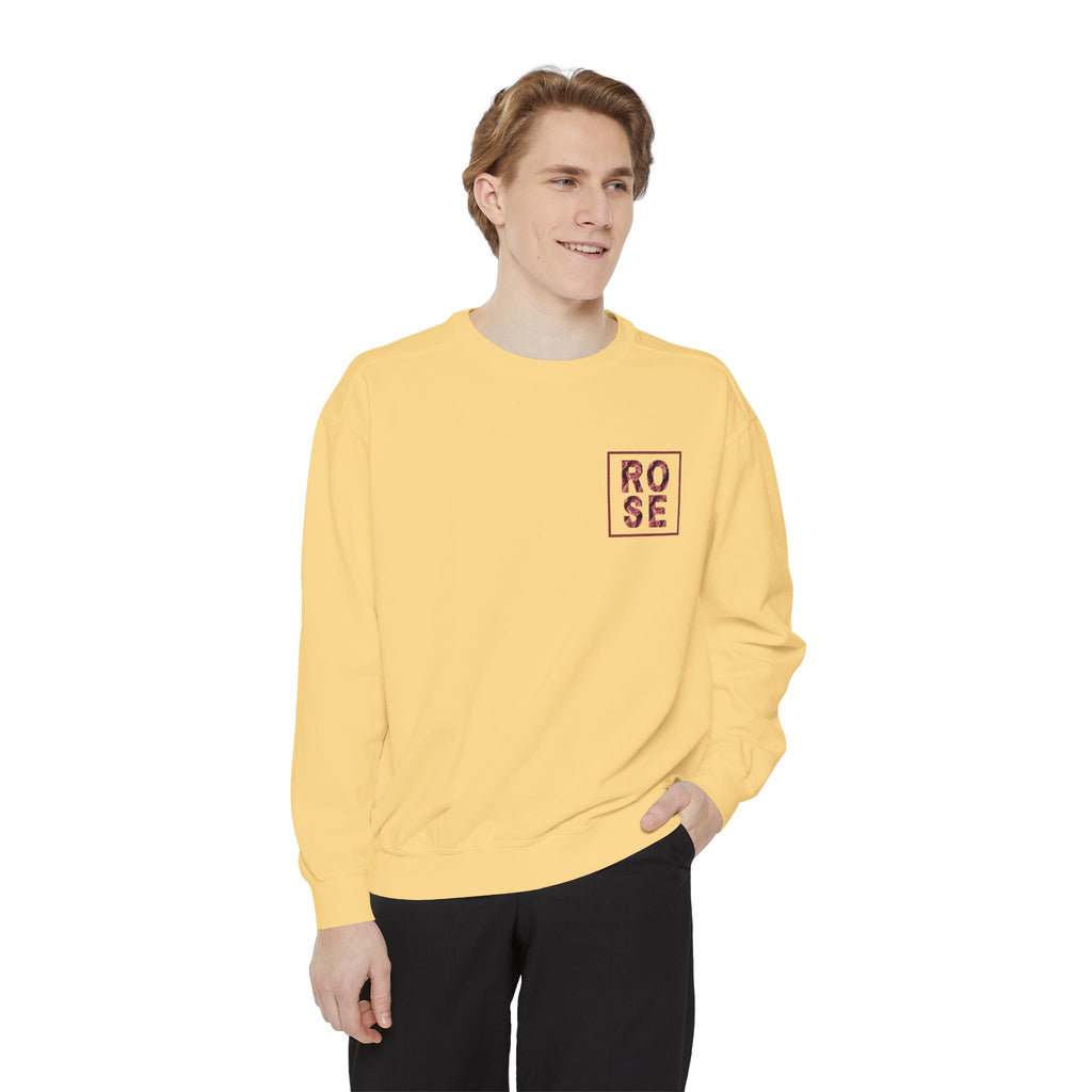 Rose Graphic Unisex Sweatshirt.